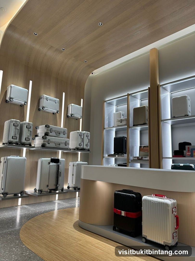 Luggage Store Interior