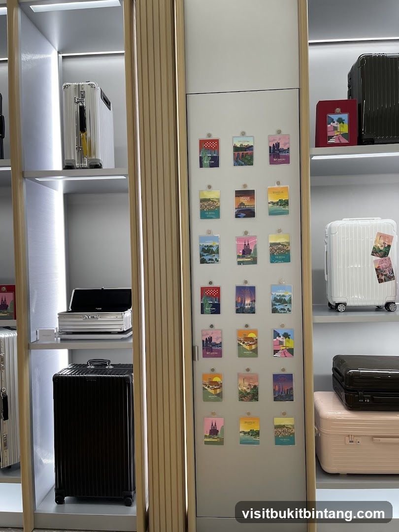 Luggage Store Display