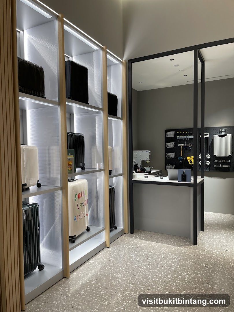 Luggage Store Interior