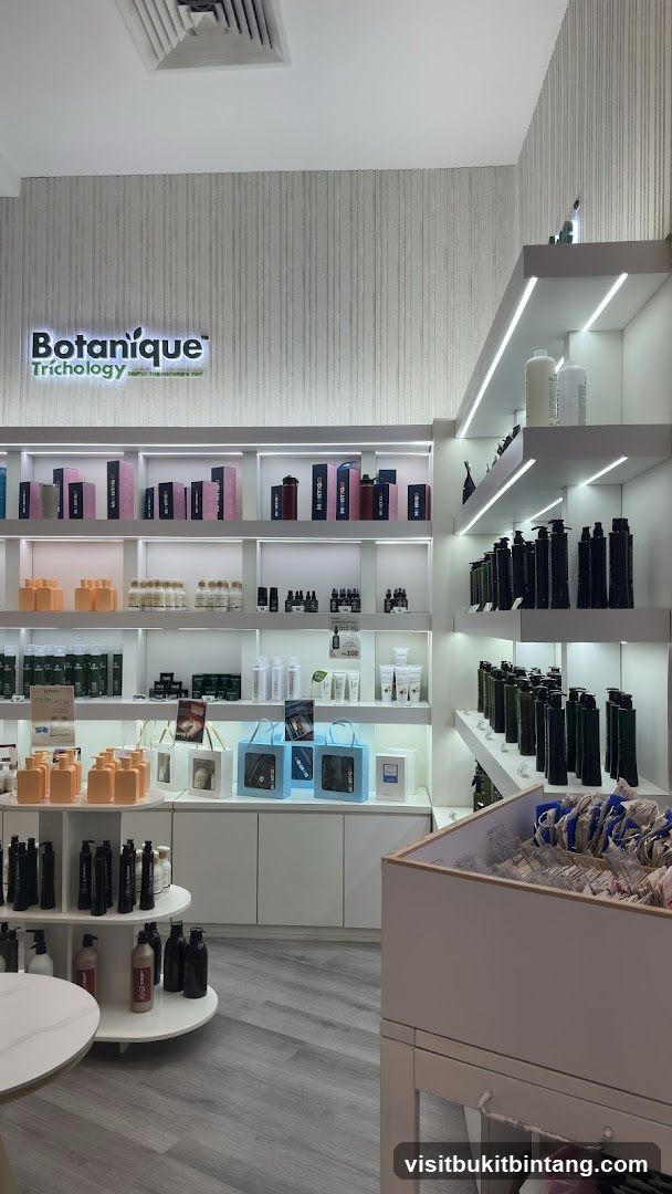 Botanique Trichology Store Interior