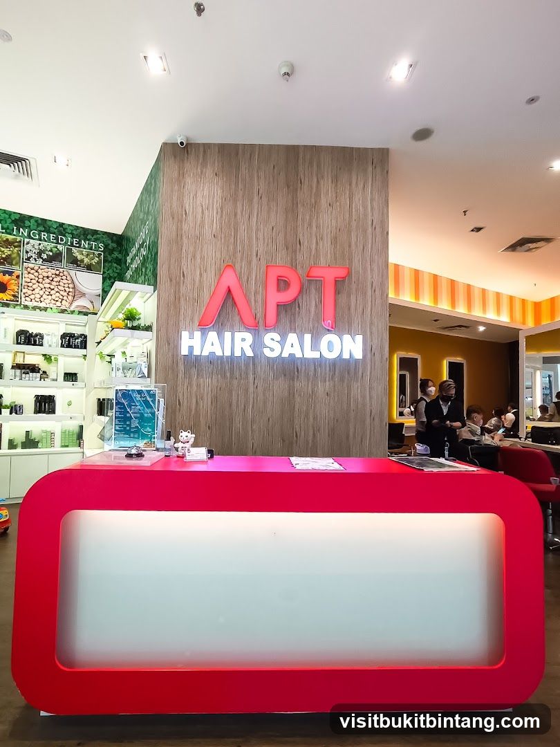 APT Hair Salon Reception