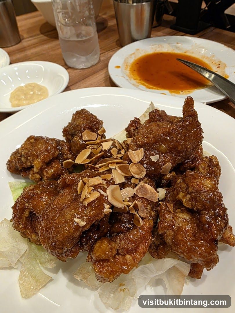 Fried Chicken with Almonds