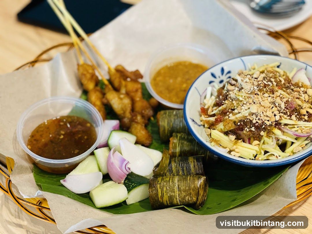 Chicken Satay Platter