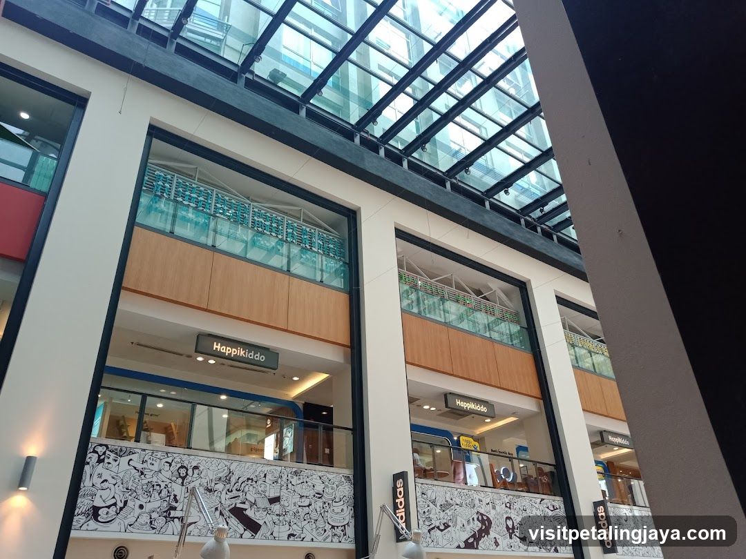 Shopping Mall Interior View