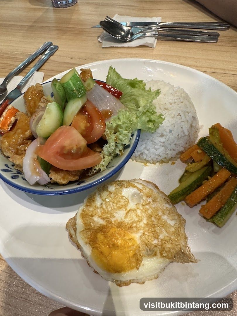 Fried Egg Rice Set