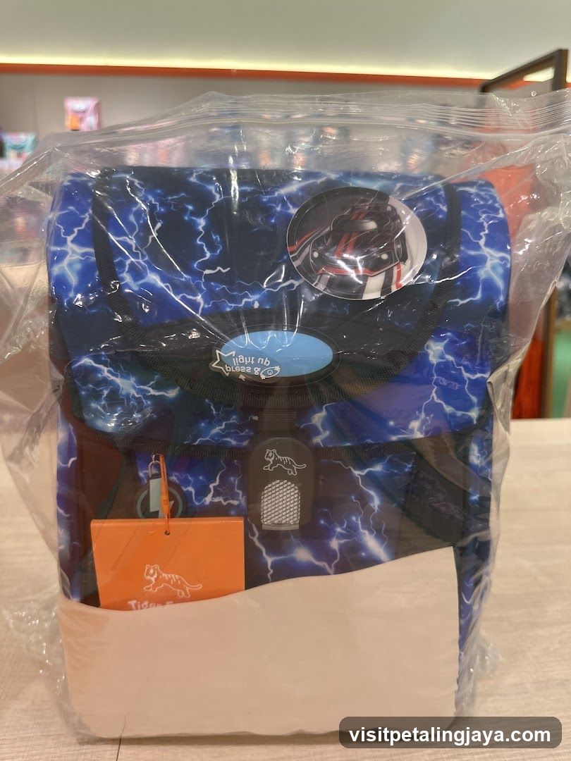 Blue Lightning Backpack Set