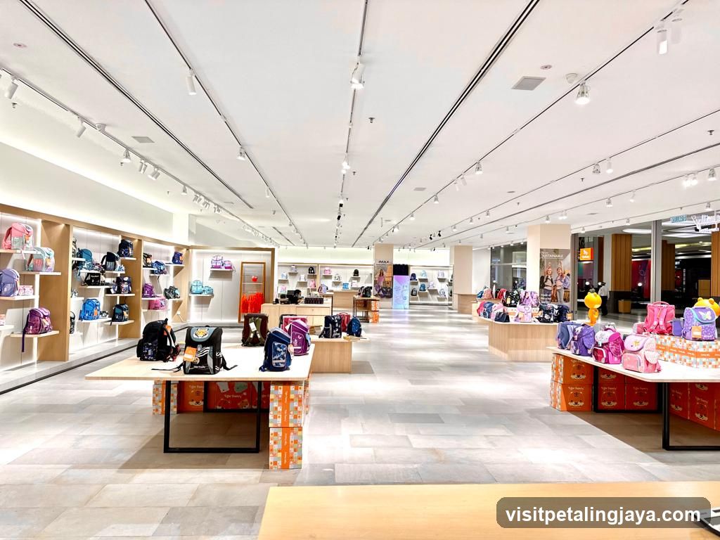 Backpack Store Interior
