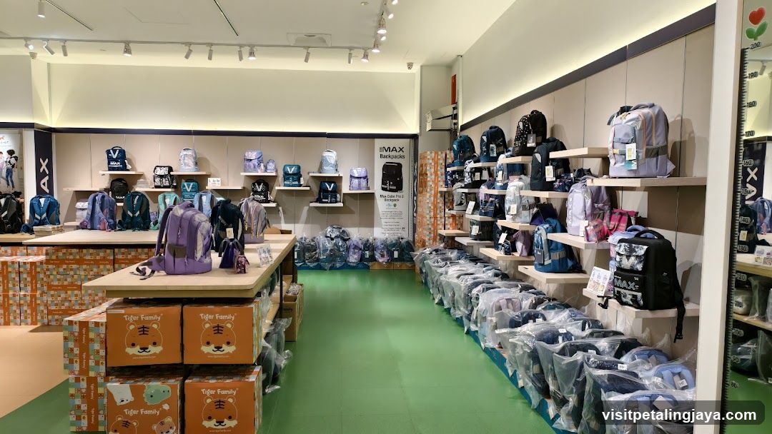Backpack Store Interior