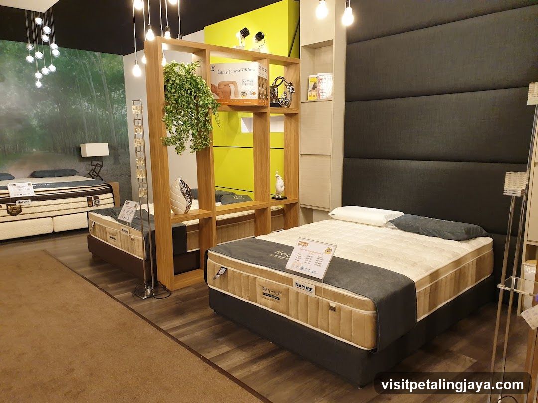 Mattress Store Interior Display