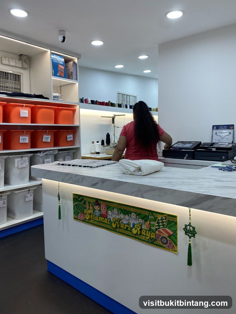 Sewing Shop Counter