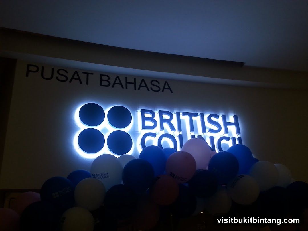 British Council Logo with Balloons