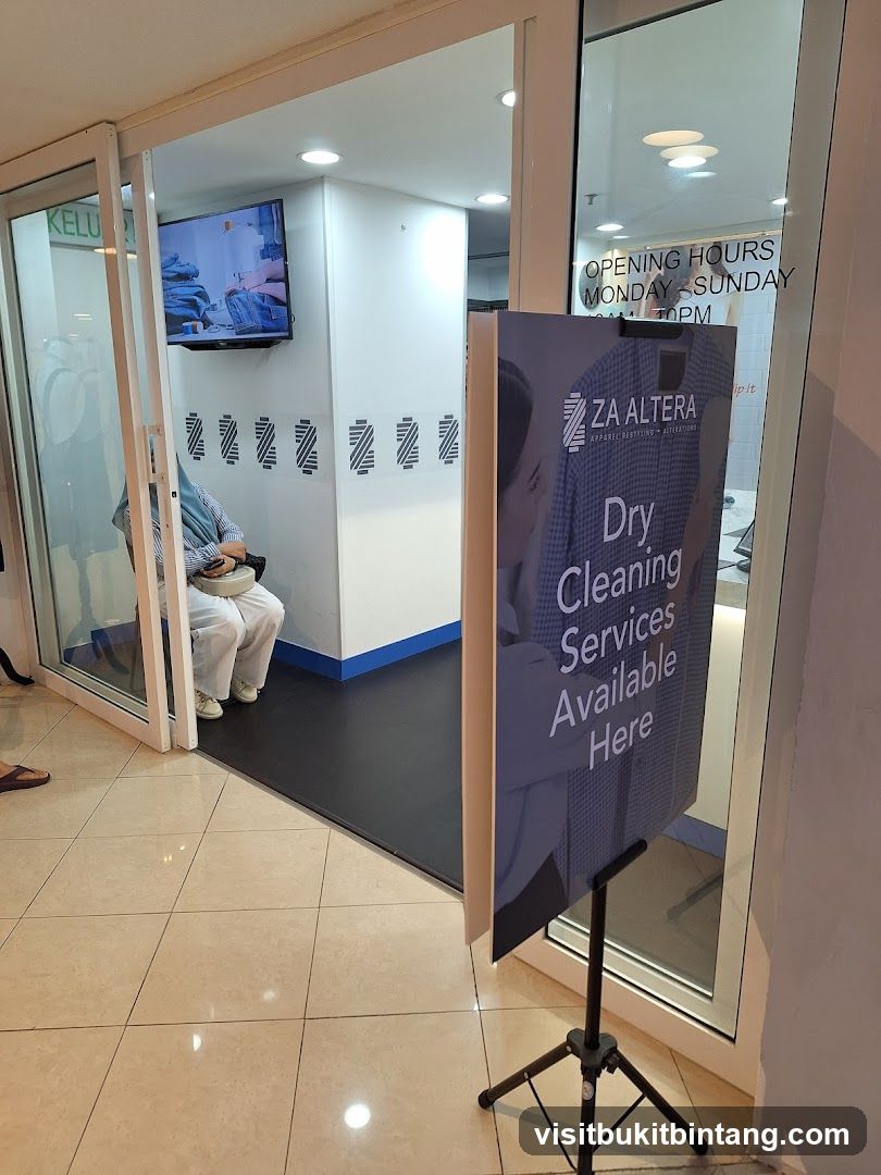 Za Altera - Alterations and Dry Cleaning Services at The Curve
