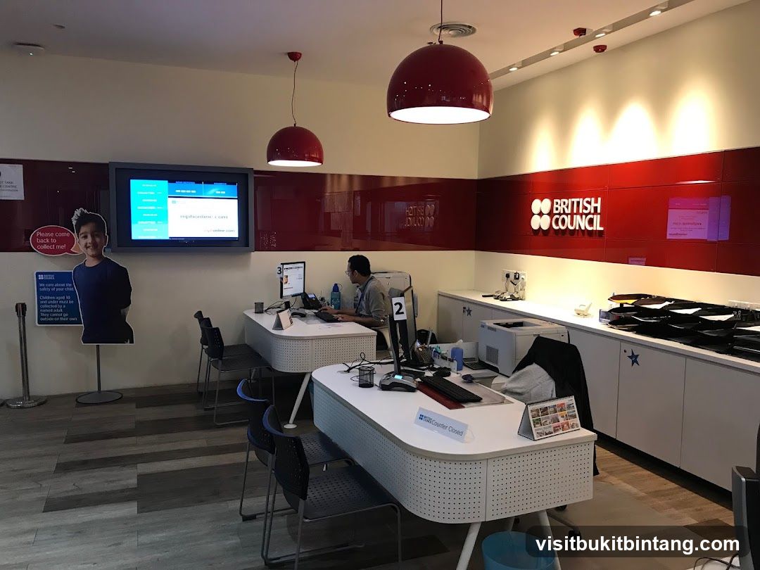 British Council Reception Area
