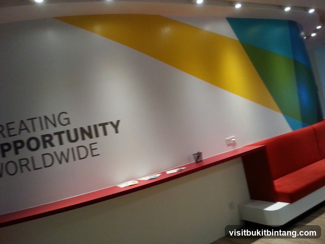Modern Office Interior with Motivational Wall Art