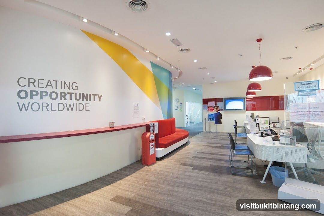 Reception Area with Motivational Slogan