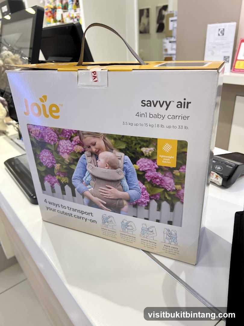 Joie Savvy Air 4in1 Baby Carrier Box