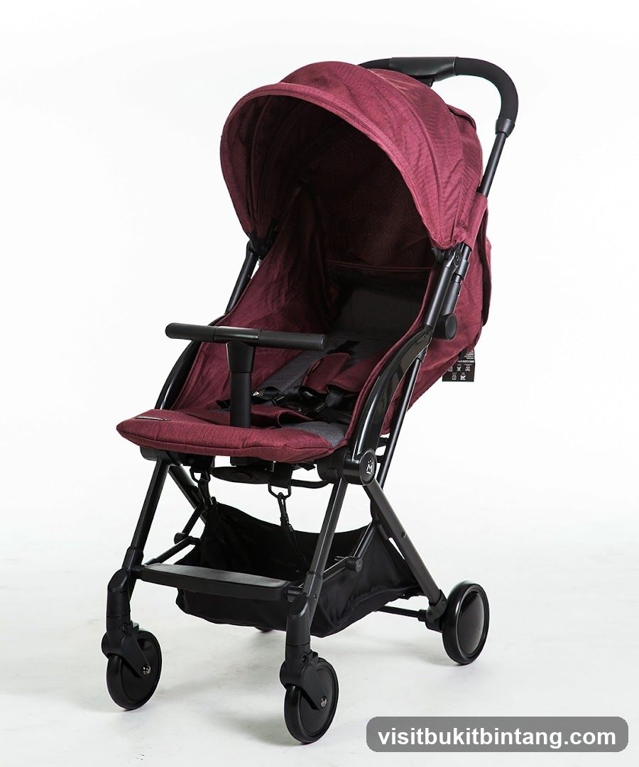 Maroon Stroller