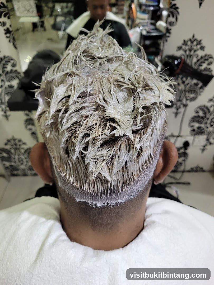 Hair Bleaching Process