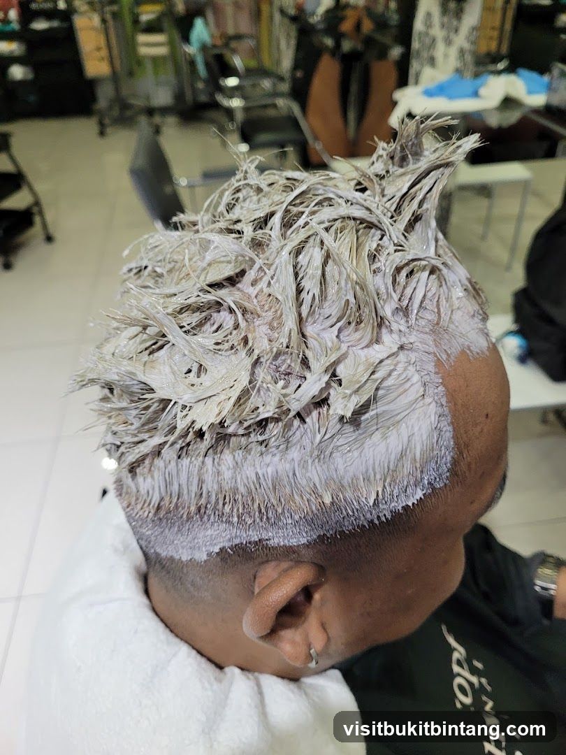 Hair Dye Application
