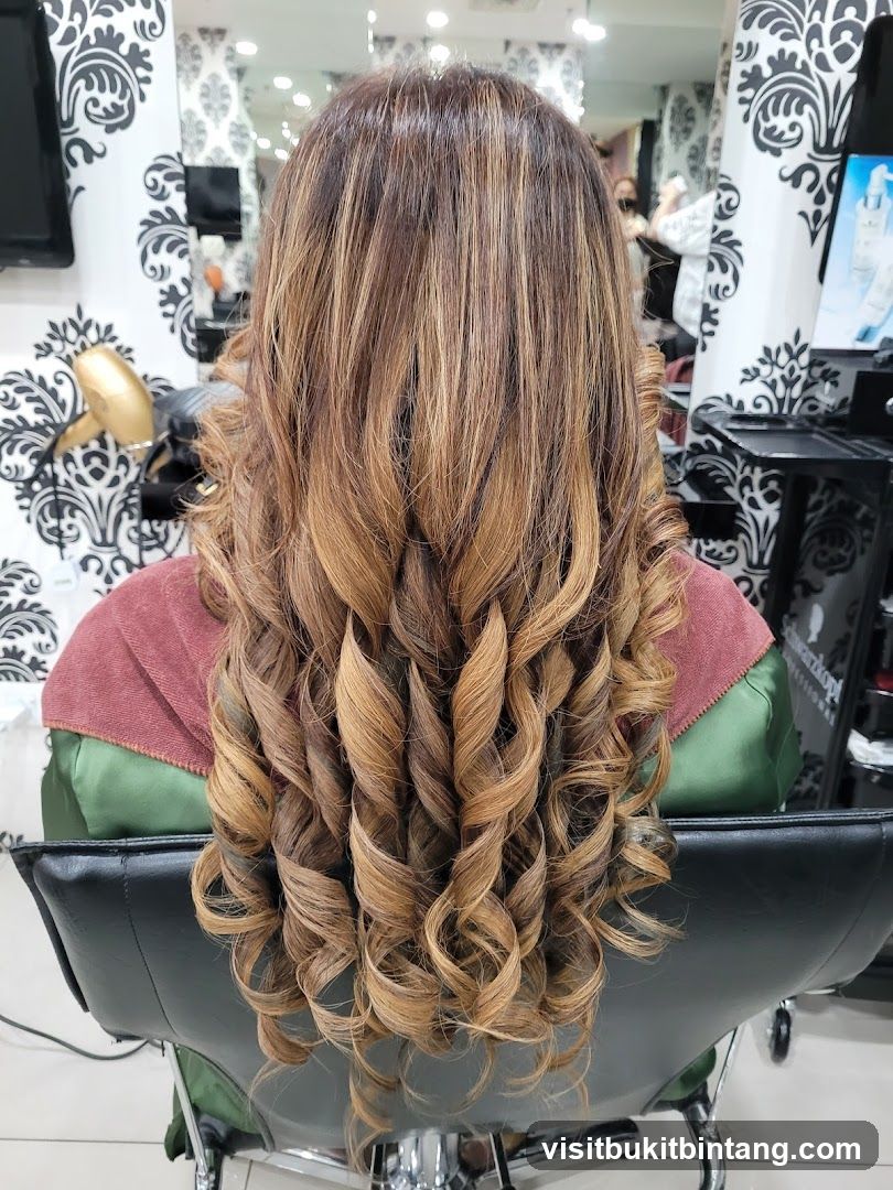 Woman with Styled Hair