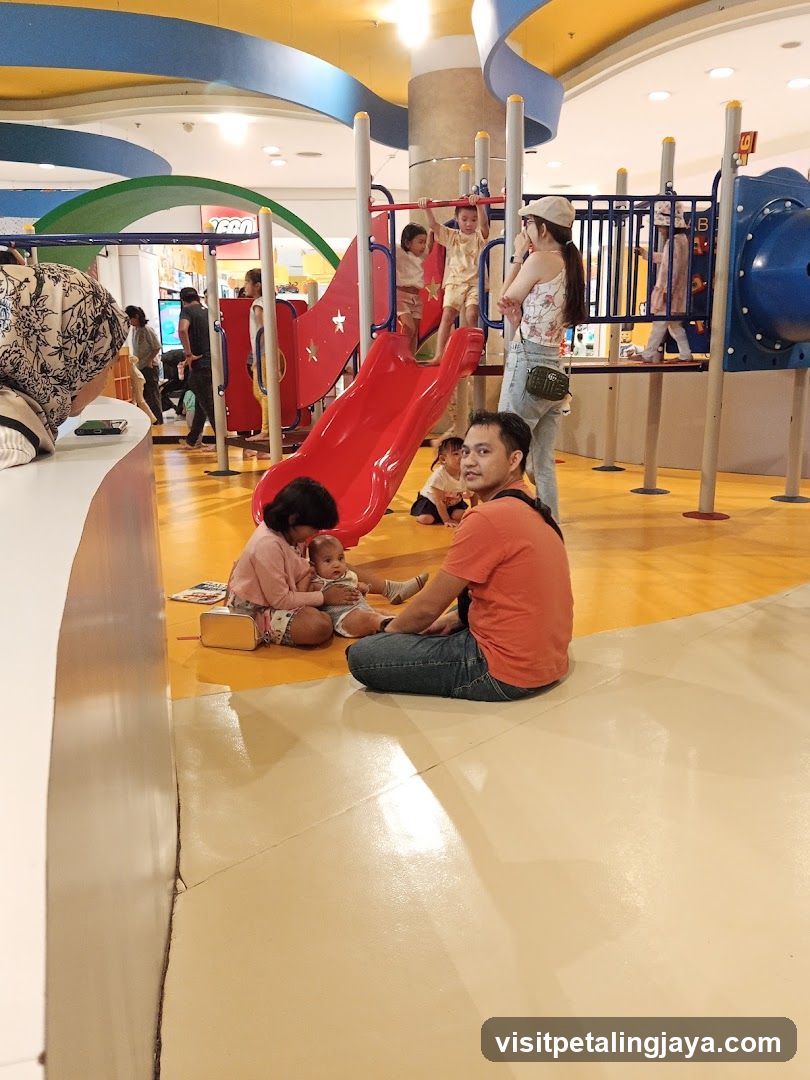 Family at Play Area