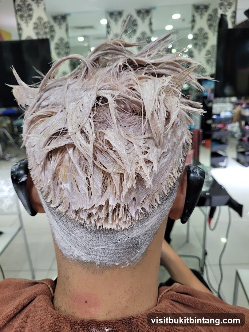 Hair Bleaching Process