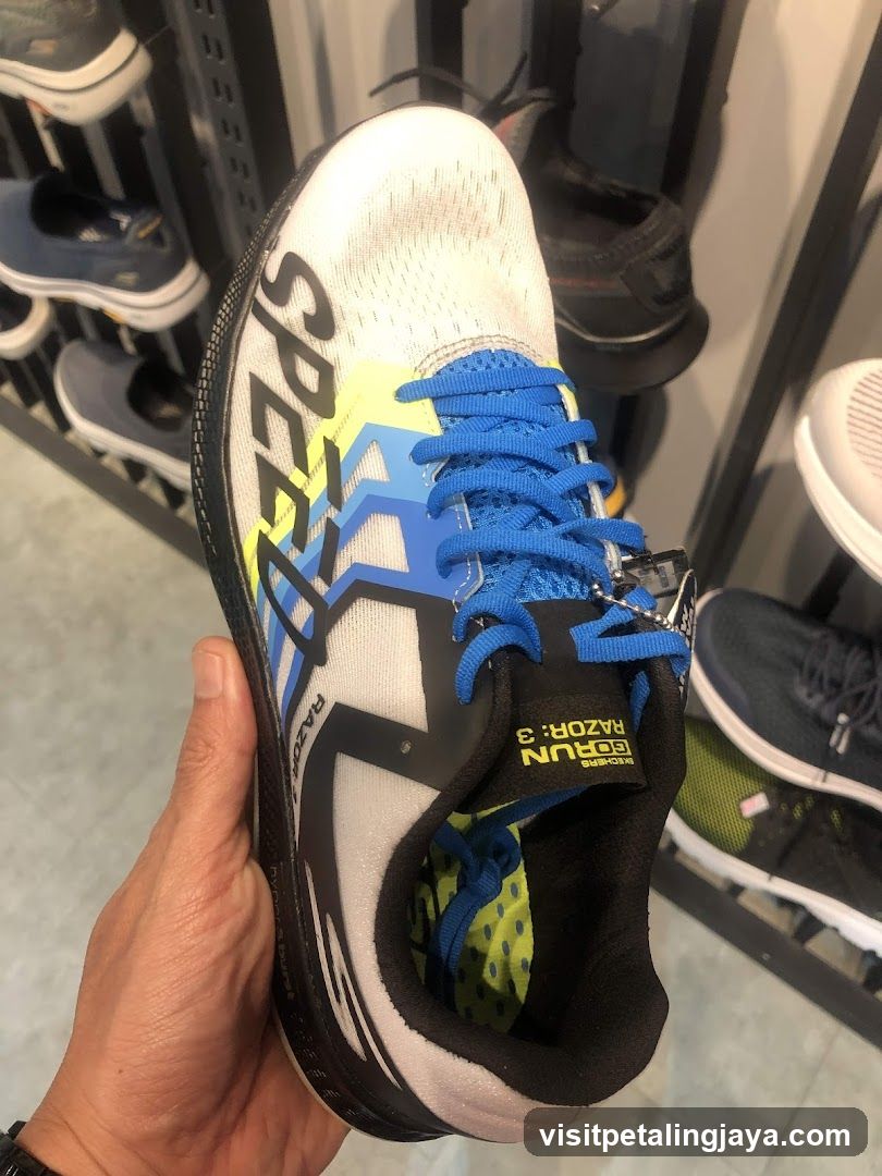 Shoe Display in Store