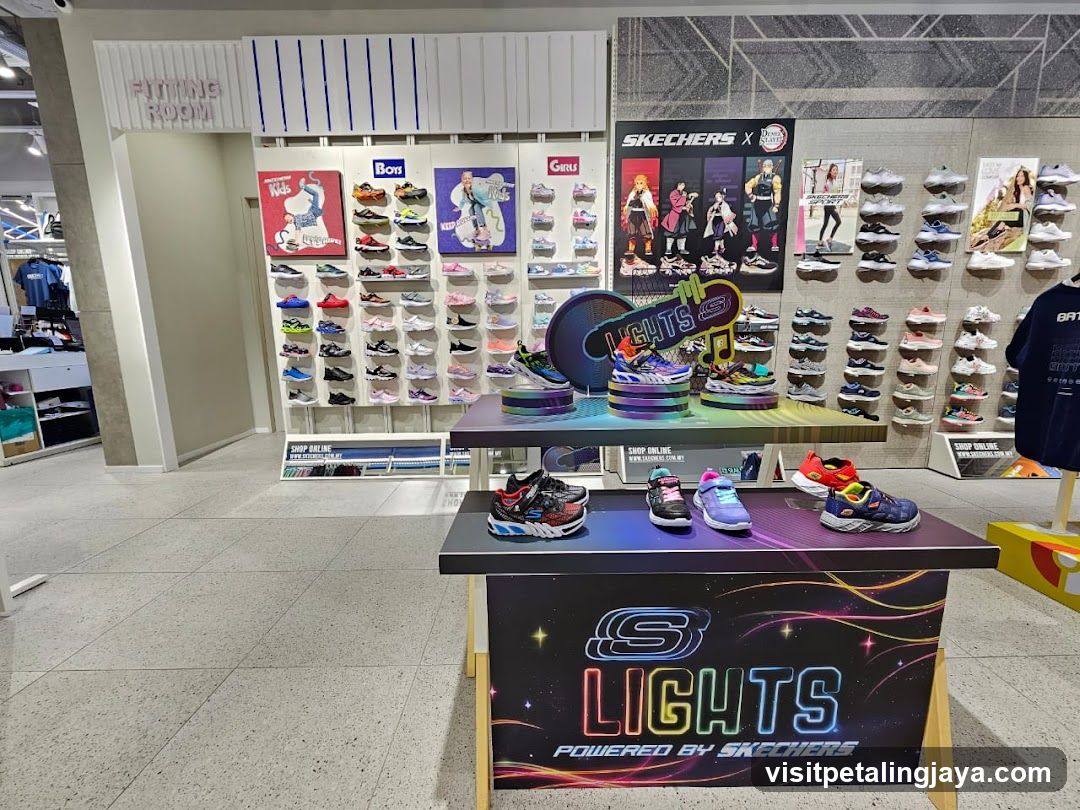 Skechers Lights Display