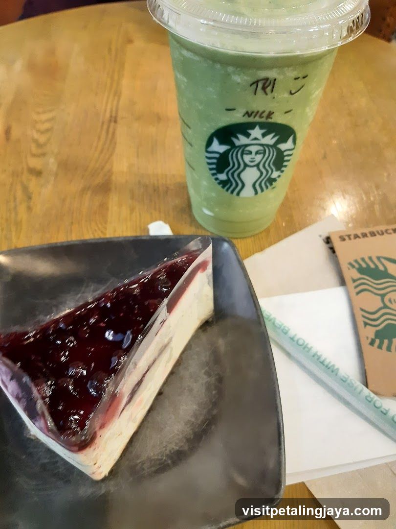 Starbucks Dessert and Drink