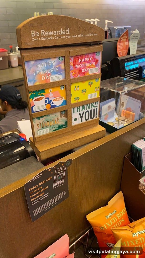 Starbucks Counter Display