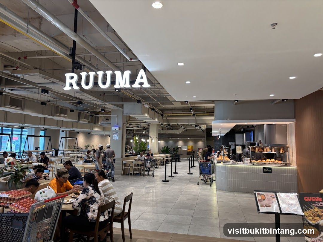 Food Court with RUUMA Signage