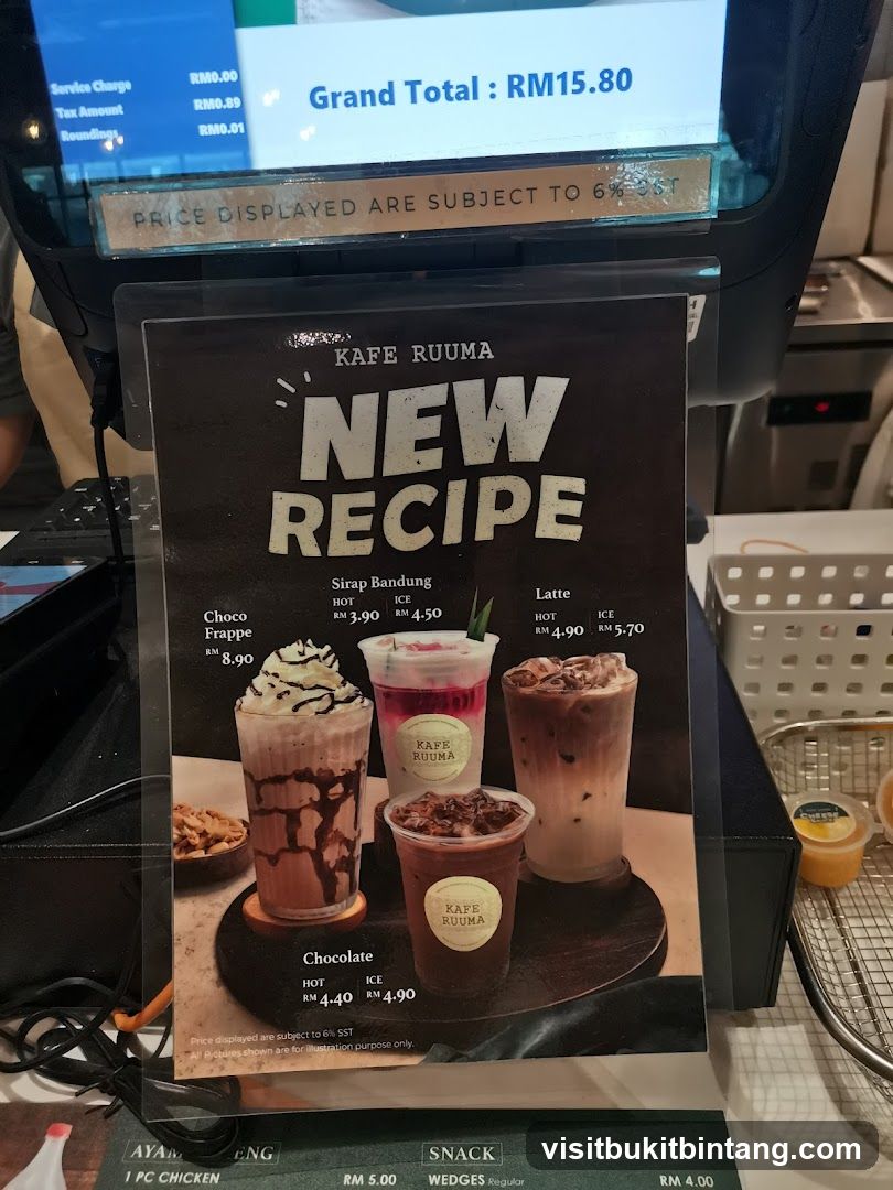 Kafe Ruuma New Recipe Menu