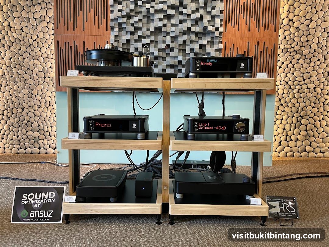 Audio Equipment Display