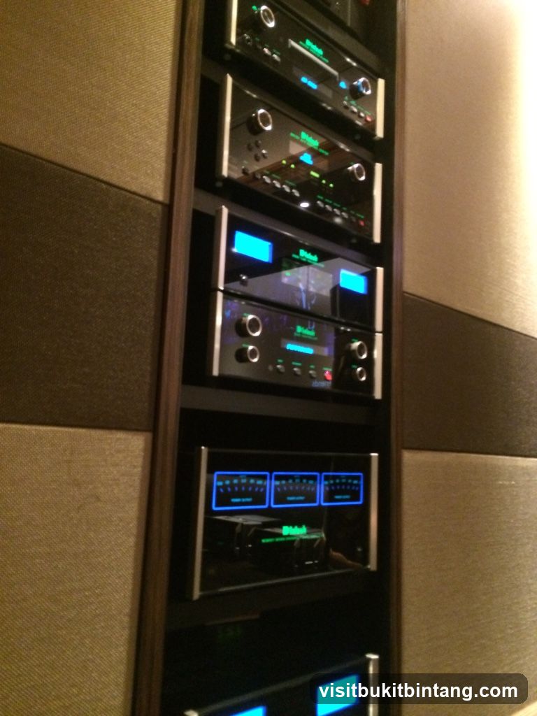 Audio Equipment Rack