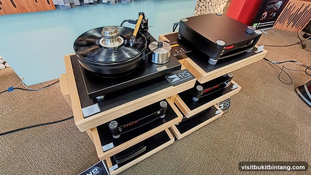Audio Equipment Display