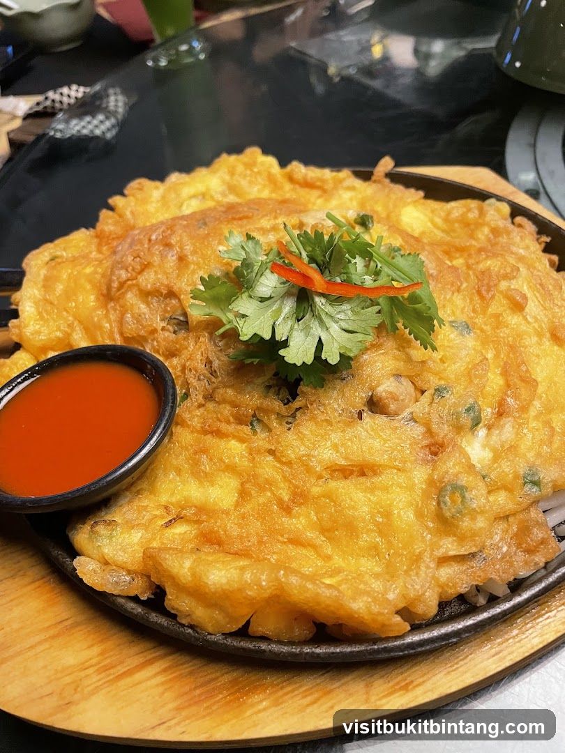 Omelet with Chili Sauce