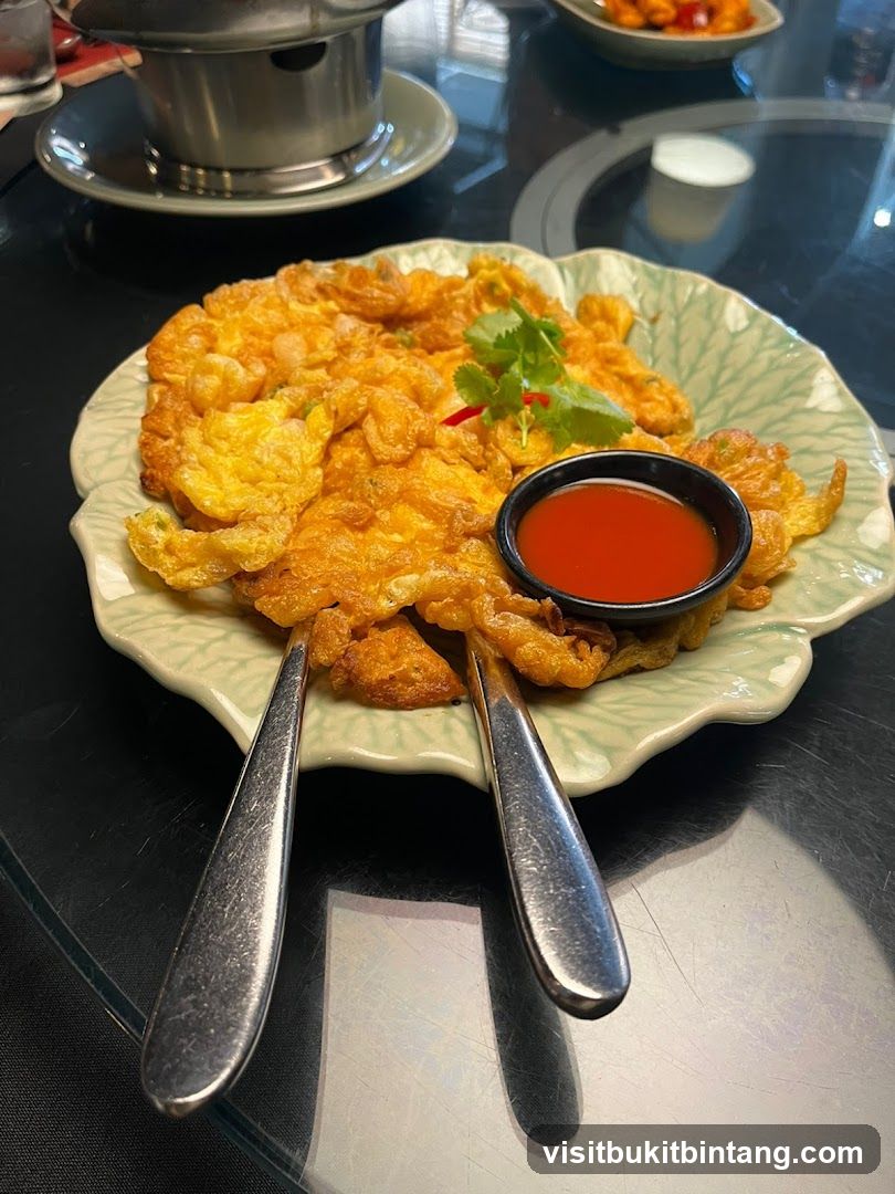 Omelette with Chili Sauce