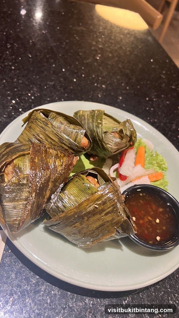 Chicken Wrapped in Pandan Leaves