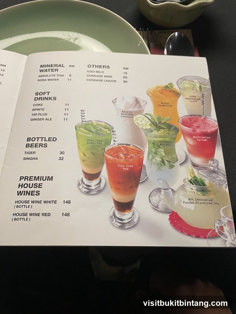 Beverage Menu