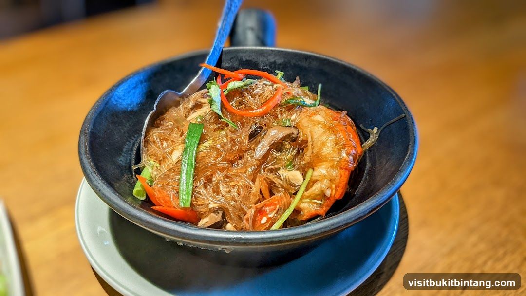 Glass Noodle Dish with Shrimp