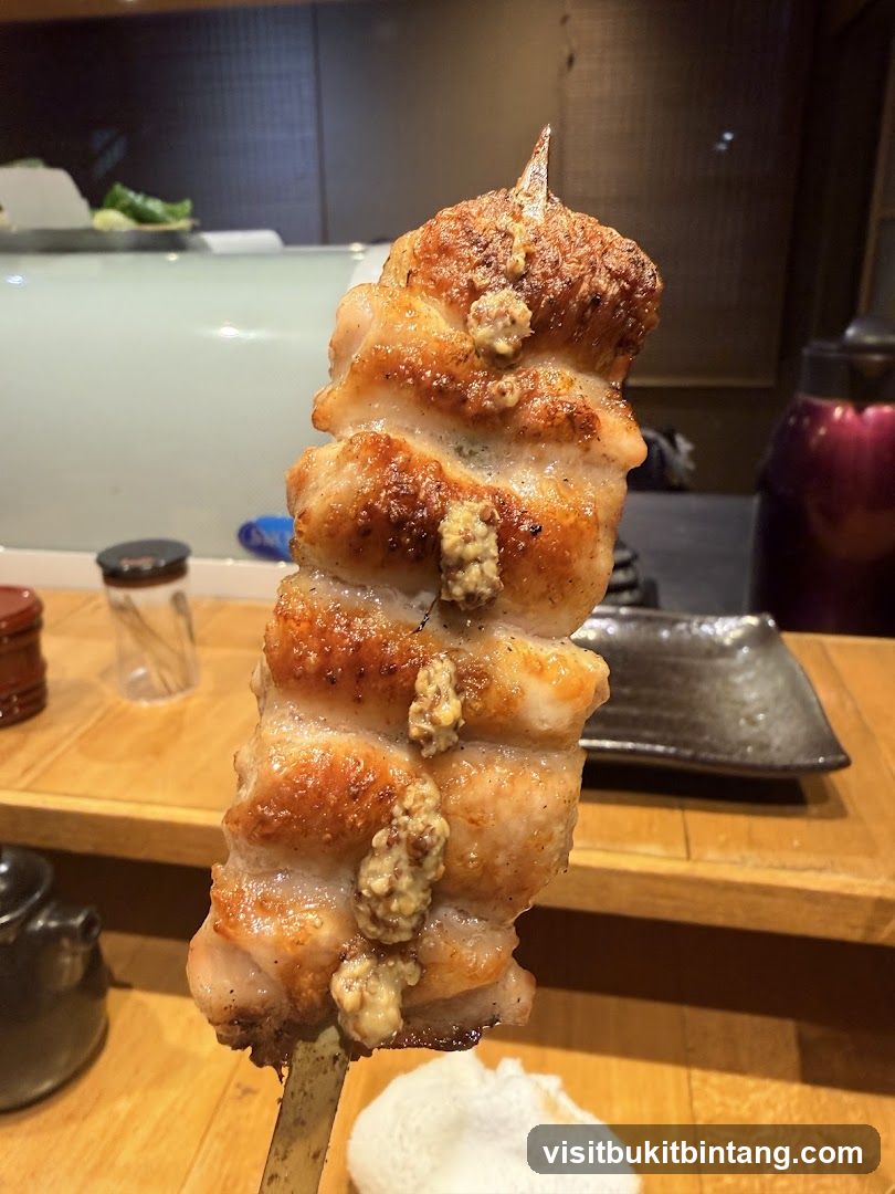 Chicken Skewer with Mustard