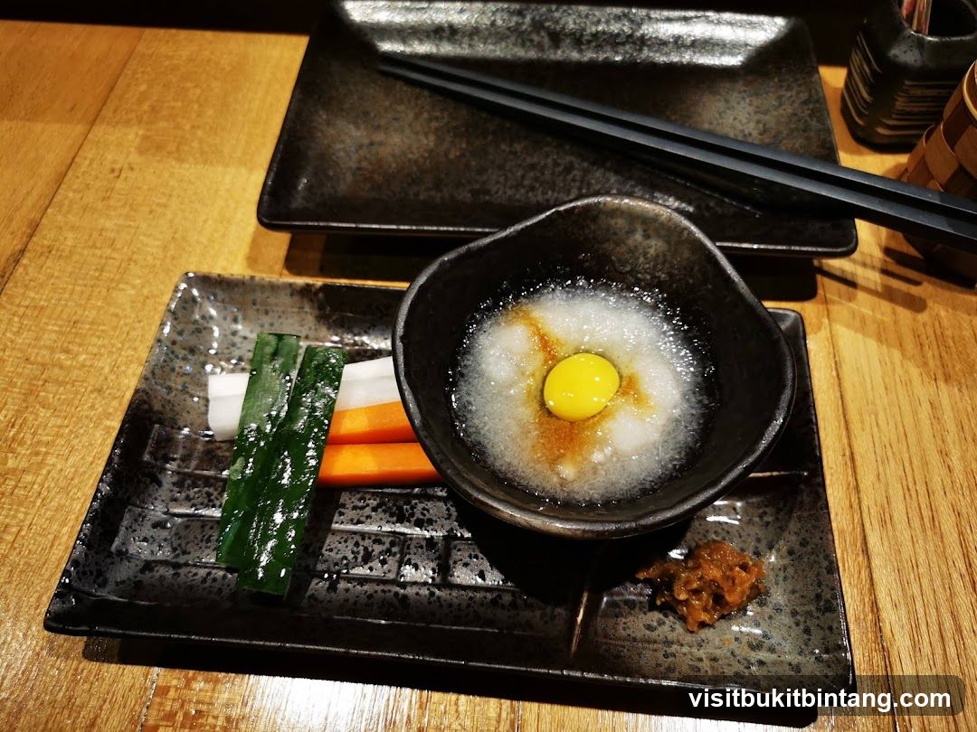 Appetizer with Quail Egg and Vegetables