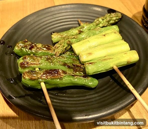 Grilled Vegetables Skewers