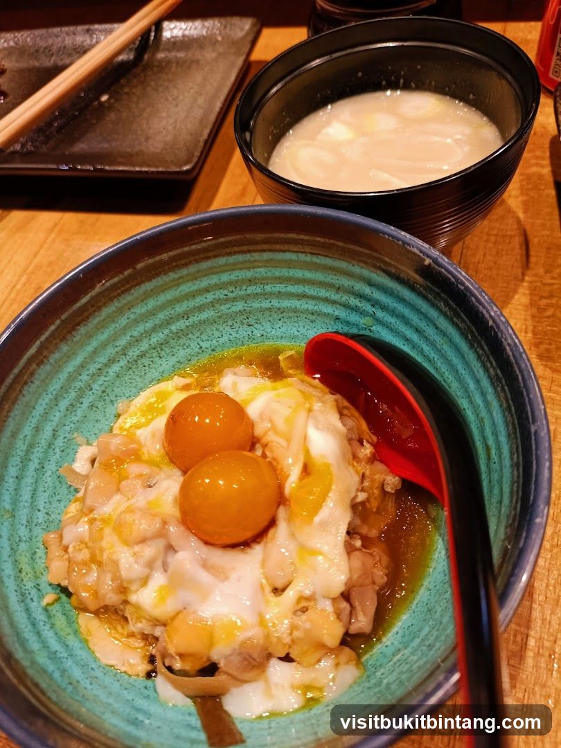 Oyakodon with Soup