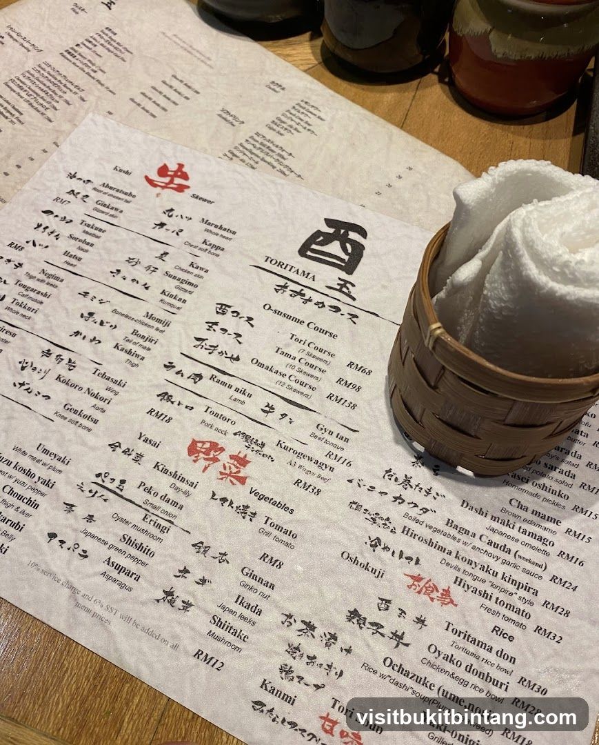 TORITAMA O-susume Course