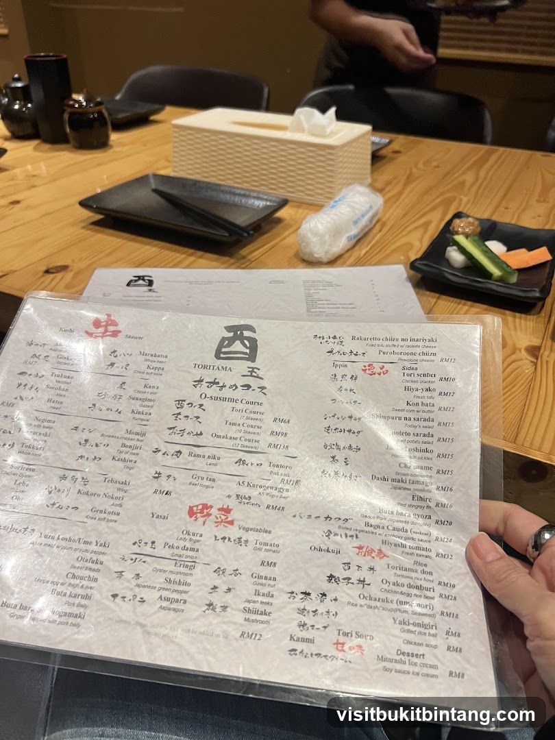 TORITAMA O-susume Course