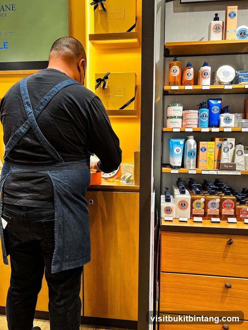Store Interior with Products and Staff