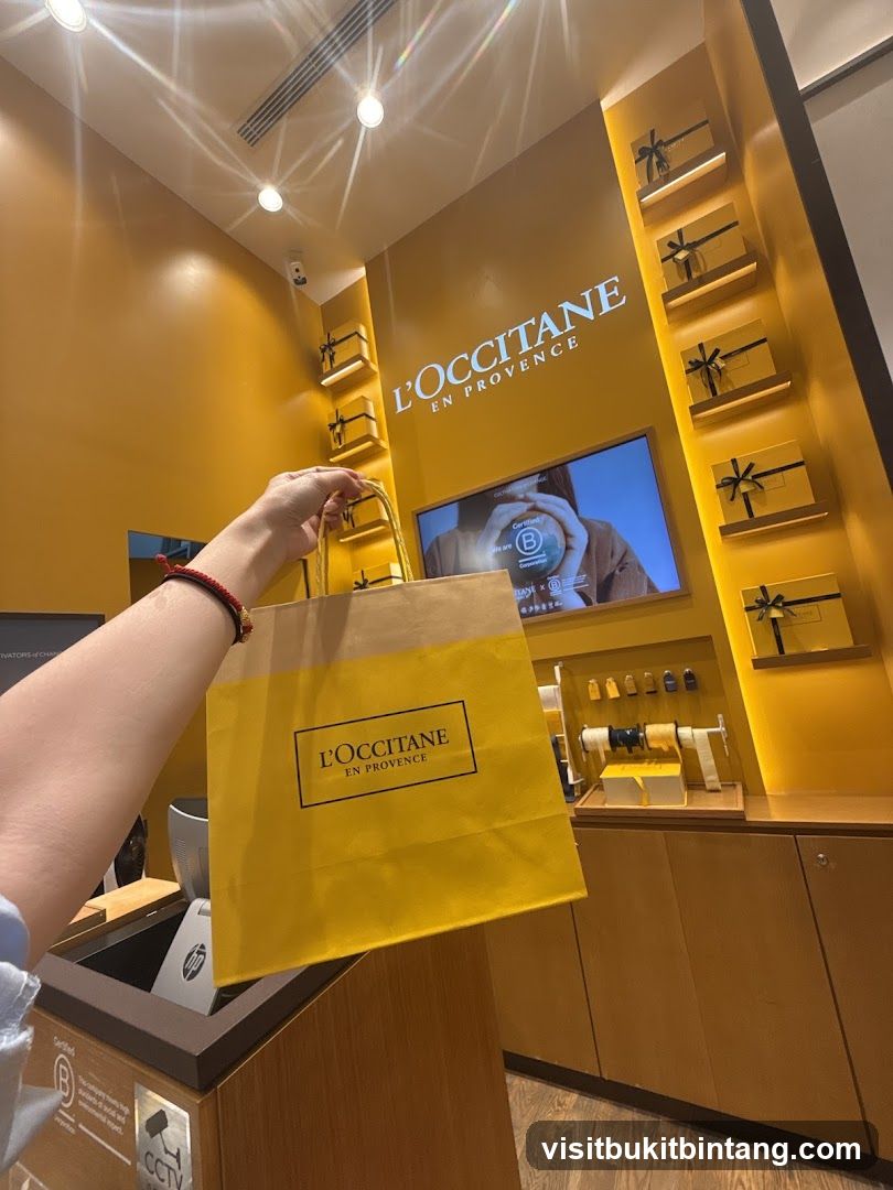 L'Occitane Shopping Bag
