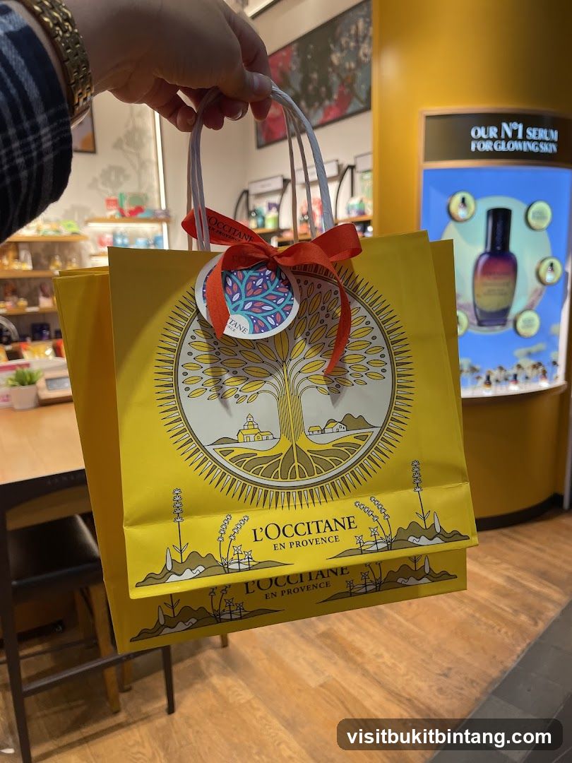 L'Occitane Shopping Bag
