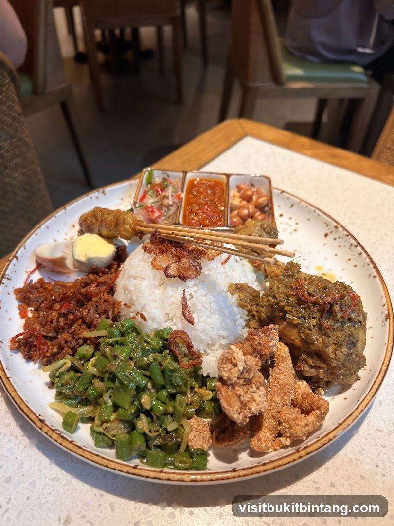Indonesian Rice Plate
